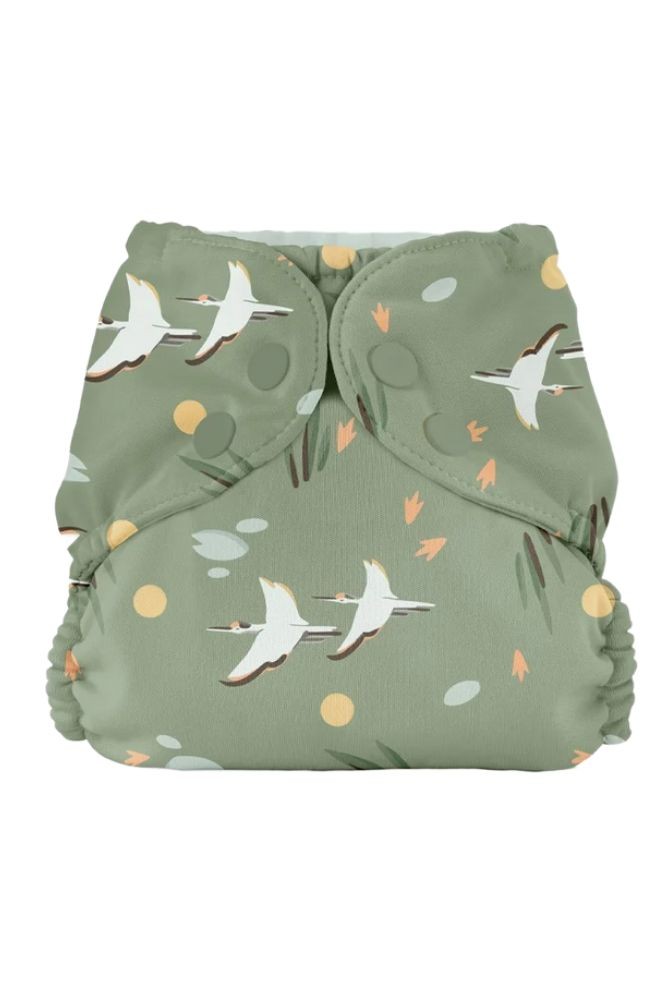 Esembly Outer Cloth Diaper Cover (MC Cranes)