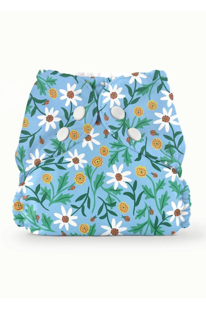 Esembly Outer Cloth Diaper Cover (Phoebe Wahl - Dancing Dasies)