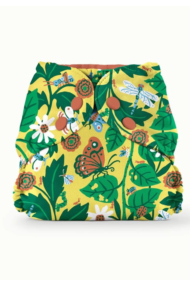 Esembly Outer Cloth Diaper Cover (Phoebe Wahl - In the Garden)