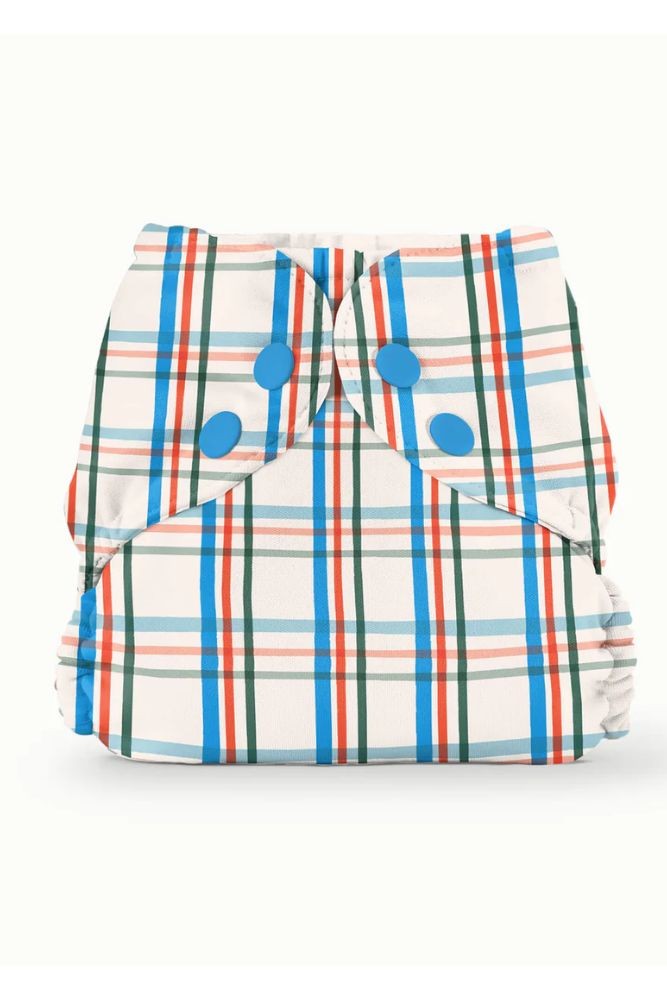 Esembly Outer Cloth Diaper Cover (Plaid)