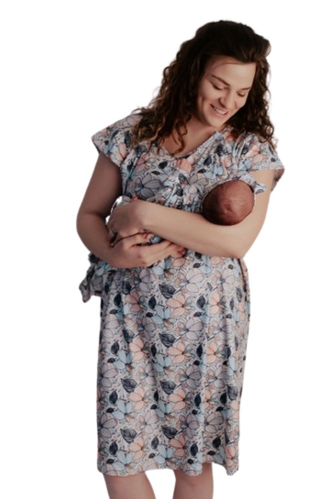 Plus Size Maternity Delivery & Nursing Robes