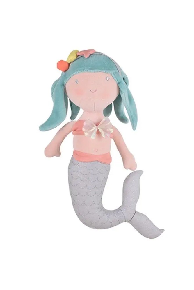 Tikiri Organic Cotton Mermaid Plush Toy (Mermaid)