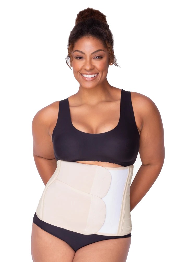 Belly Bandit - Luxe Postpartum Belly Wrap - Abdominal Binder and Targeted  Compression Belt After Birth, Women's Belly Support Band for Postpartum and