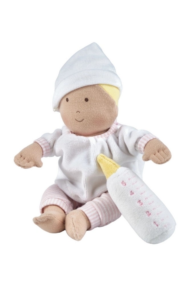 Baby Grace Doll with Carry Cot, Bottle & Blanket Set by Tikiri