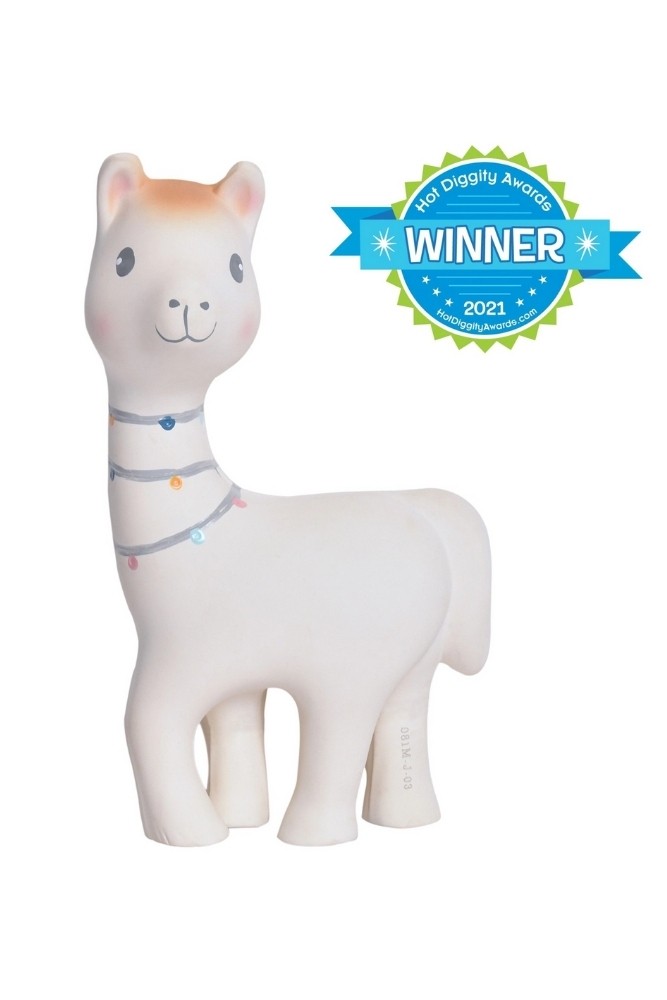 Lilith the Llama Natural Rubber Teether Toy
