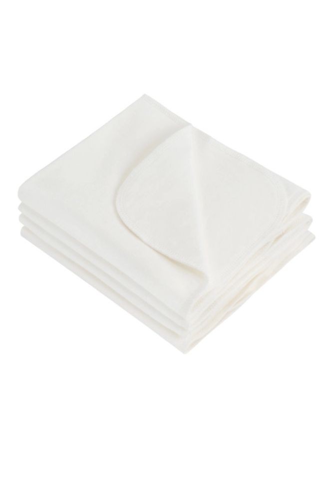 Under the Nile Organic Burp Cloths- Pack of 4 (Natural)