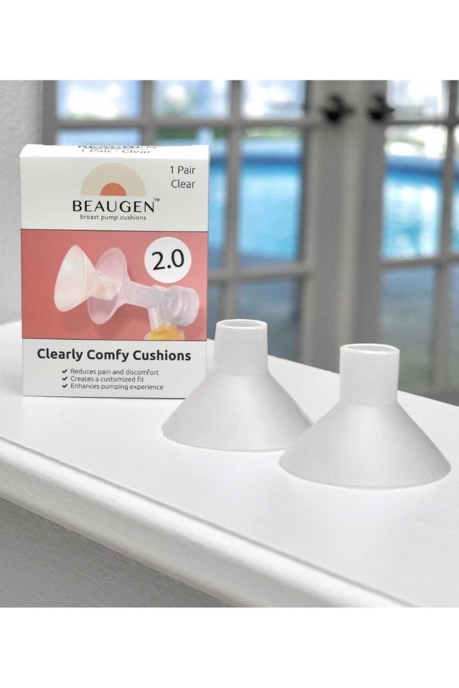 BeauGen Clearly Comfy Breast Pump Cushions 2.0