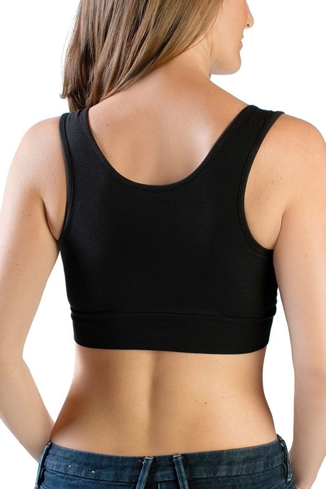 Extra Soft Organic Cotton Nursing & Sleep Bra (E-G Cup) in Black by Kindred  Bravely