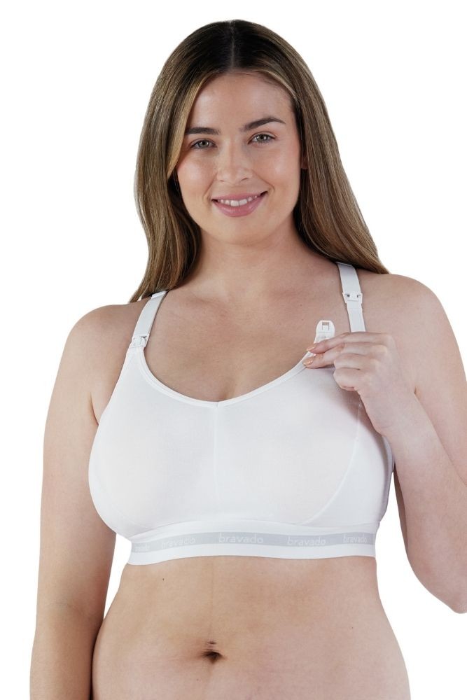 Nursing-bra, White