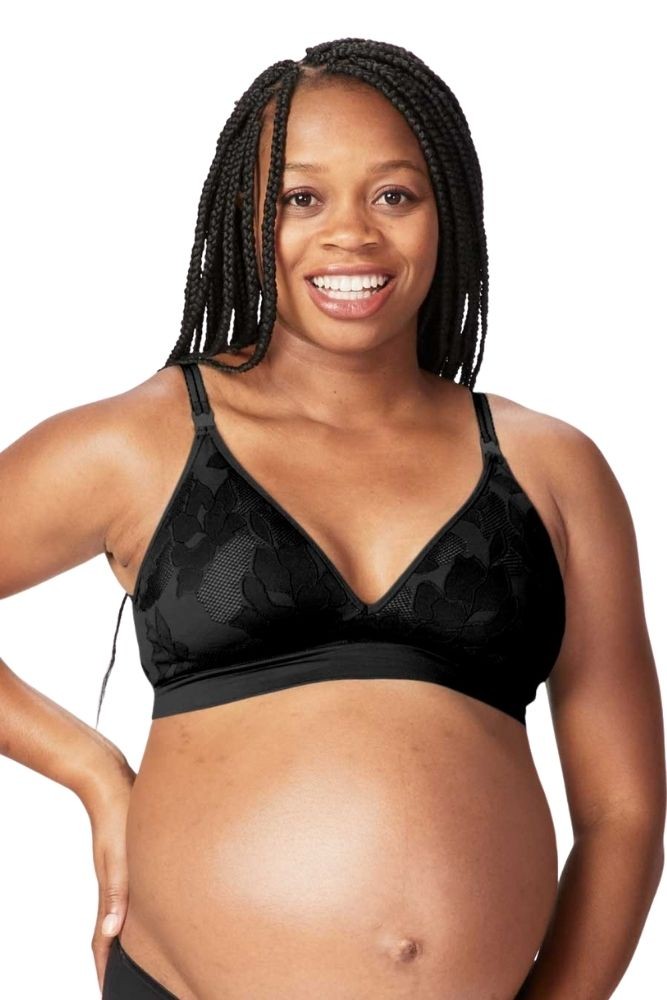 Buy Cariwell Organic Maternity & Nursing Bra-S Black - Maternity