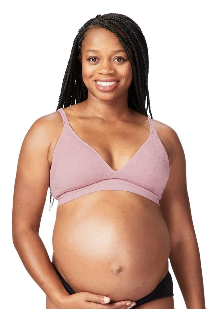 Plus Size Seamless Clip Down Maternity and Nursing Bra - Nude, 2X |  Motherhood Maternity