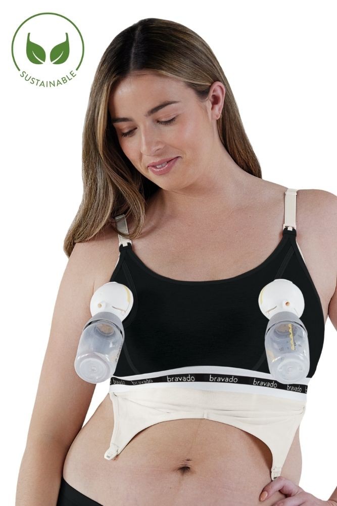 Bravado Designs Body Silk Seamless Sheer Wireless Maternity