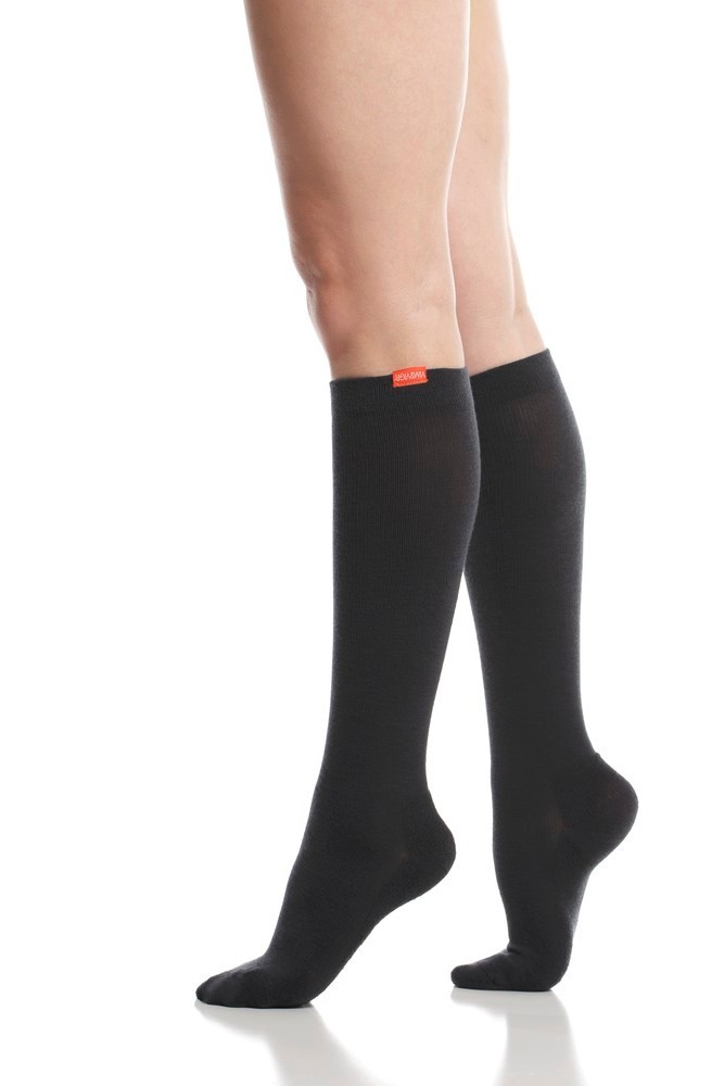 Vim & Vigr 15-20 mmHg compression Socks - Cotton (Black)