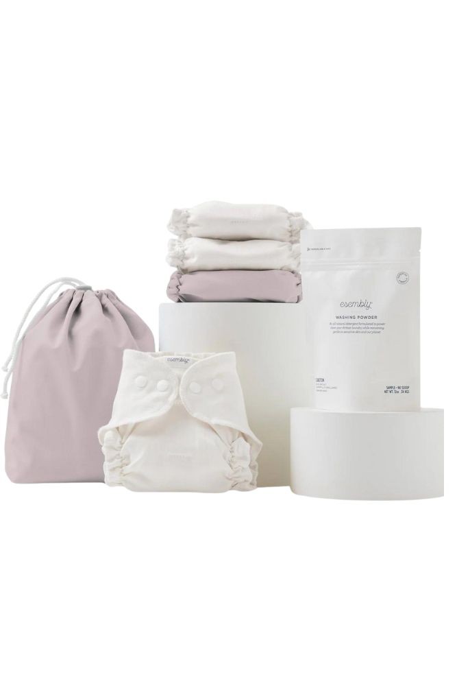 Esembly Try It Cloth Diaper Kit- Size 1 (7-17 lbs) (Amethyst)