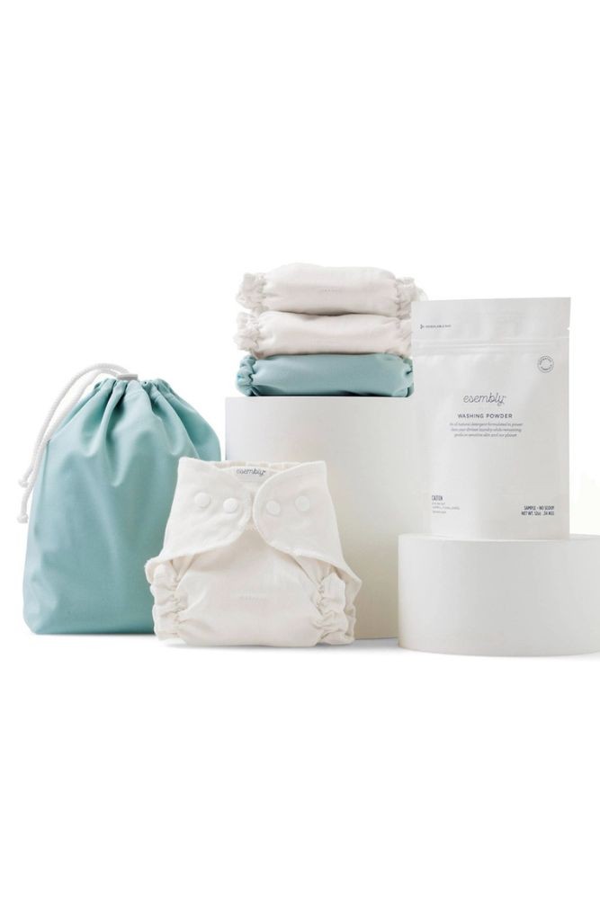Esembly Try It Cloth Diaper Kit- Size 2 (18-35 lbs) (Mist)