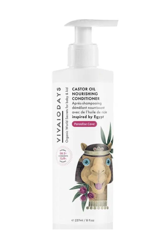 VIVAIODAYS Castor Oil Nourishing Conditioner 8 Fl.oz. with Pump